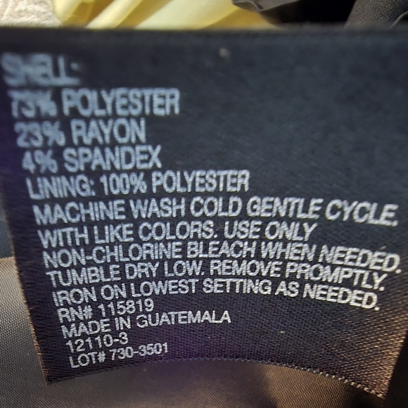 Worthington Classic Black Pencil Skirt NWT - Picture 5 of 6